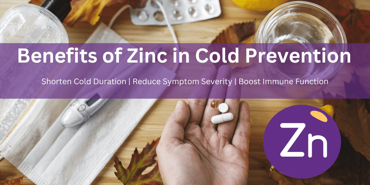 benefits of zinc in the cold