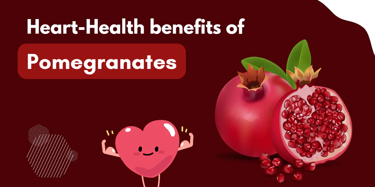 pomegranates heart health benefits